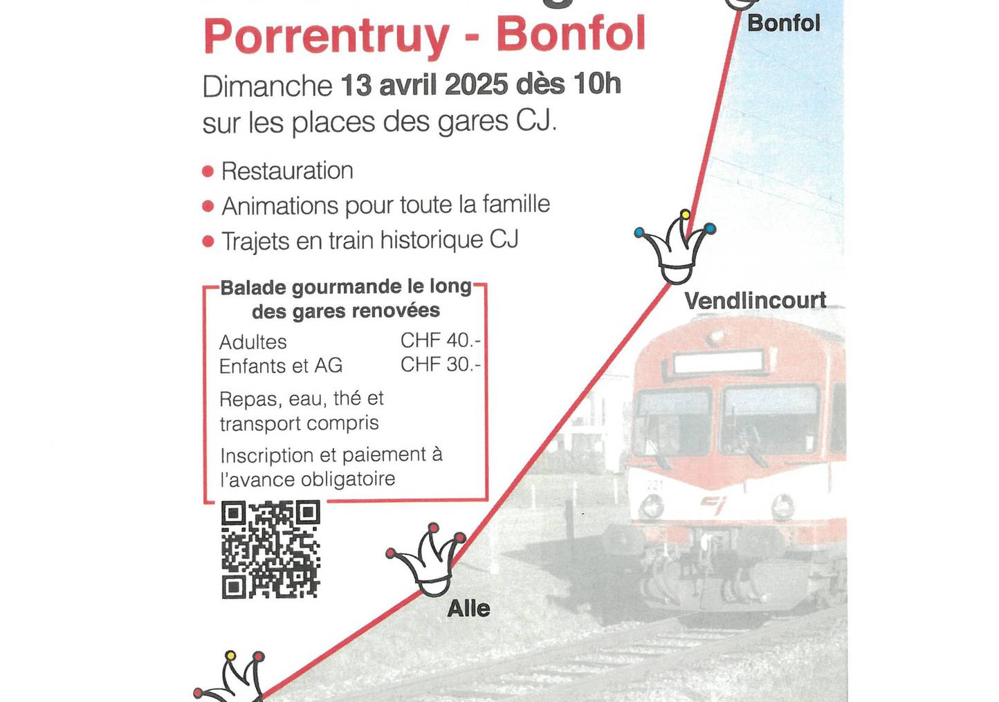 Fête de la Ligne CJ 13 avril 2025