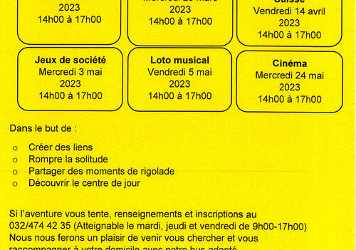 Centre de jour Part'âge