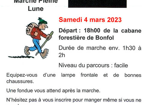 Marche Pleine Lune