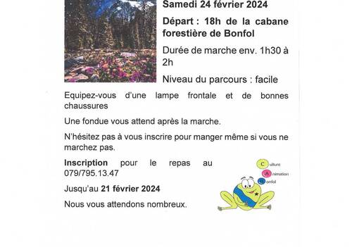 Marche Pleine Lune 2024