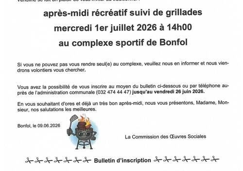 Après-midi recréatif pour nos aînés