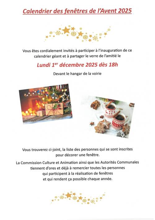 Calendrier de l'Avent 