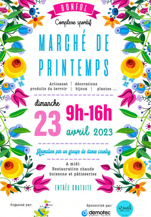 Marché de printemps