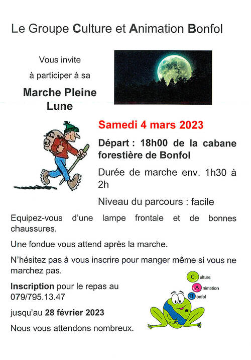 Marche Pleine Lune