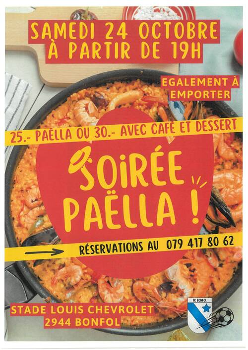 Soirée paëlla