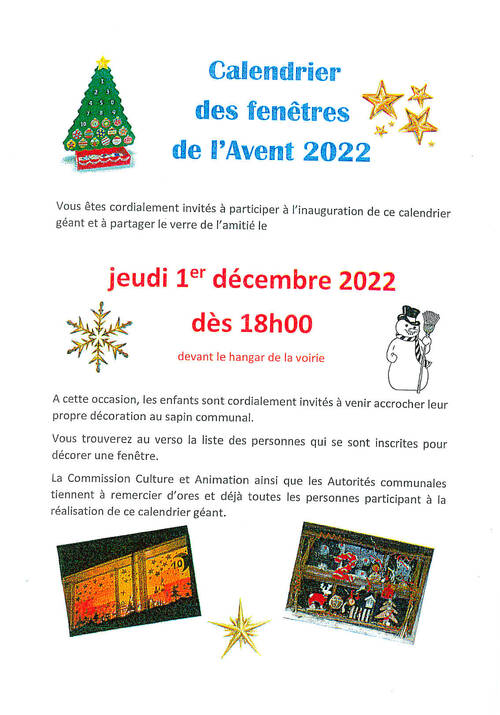 Calendrier de l'Avent