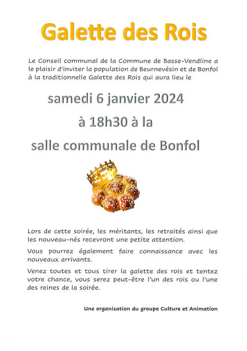 Galette des rois 2024